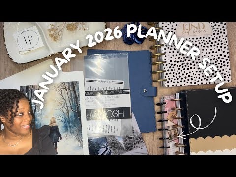 I Stopped Chasing Perfect | January 2026 Planner Setup