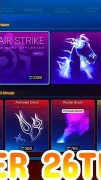 Rocket League ITEM SHOP Daily #622 (26th October 2026)