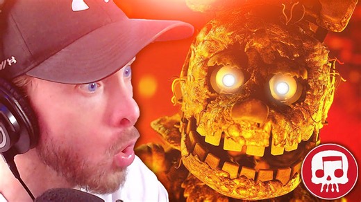 FNAF Springtrap reflection by JT Music has Vapor in his feelings