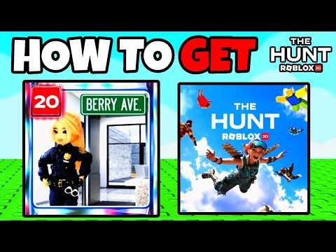 How To Get BERRY AVENUE SECRET BADGE in The Hunt: Roblox 20 EVENT!