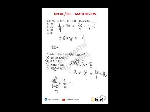 UPCAT Math Reviewer 5-6