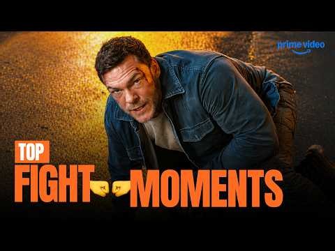 Top Fight Scenes ft. Reacher 🔥 | Reacher Season 4 - New Episode Every Wednesday | Prime Video India