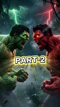 Green Hulk vs Shapeshifting Demon 😱 | King Cobra Poison Nearly Kills Hulk | Part 2