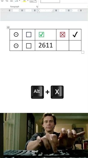 Create Checkboxes & Symbols in MS Word Like a Pro!🤯 #msword #wordtips #microsoftoffice