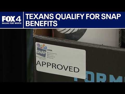Food banks help as few Texans qualify for SNAP benefits