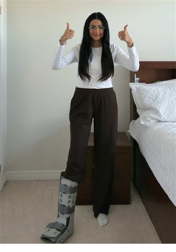 Well this year is off to a good start 🥲 got a ligament sprain in my foot😂 #tragic #2026goals