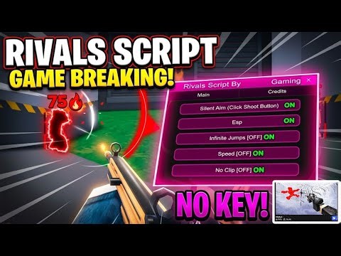 [BEST] 🔥Rivals Script 🔥NO KEY🔥 2026 🔫 Aimbot, Silent Aim, Skin Changer & Auto Farm (PASTEBIN)