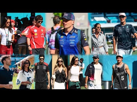 Charles Leclerc arrives with Wife Alexandra | F1 Drivers arriving with Girlfriends in style