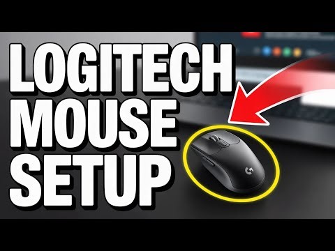 How to connect Logitech wireless mouse - Easy Setup