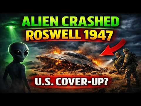Roswell UFO Crash 1947 | America’s Biggest Alien Cover-Up | What Really Happened in New Mexico