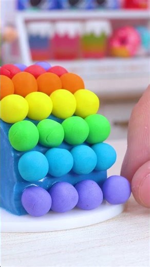 Amazing Mini Blue Oreo Cake💙 Satisfying ASMR | Mini Cake #shorts #asmr #miniature #minicake