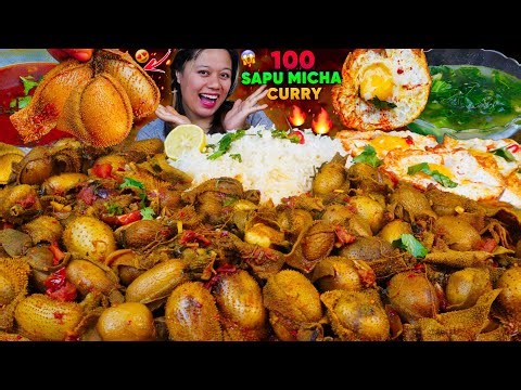 🔥100 bone marrow stuffed tripes CURRY COOKING & EATING | MASSIVE SAPUMICHA FEAST | MUKBANG PARI