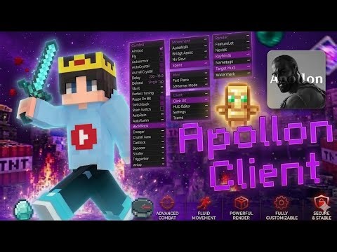 🔥 Apollon Client 1.26.20+ (32/64 Bit)|Apollon Client MCPE 26.20 ✅ | (Must Try!)