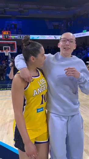 Paige Bueckers: certified instigator 😭 Our #6 most viral moment of the year takes us back to a little rookie/vet trash talk between PB5 and Kelsey Plum! | WNBA