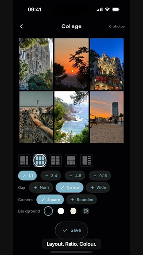Visio AI: Make a Collage from Your Trip