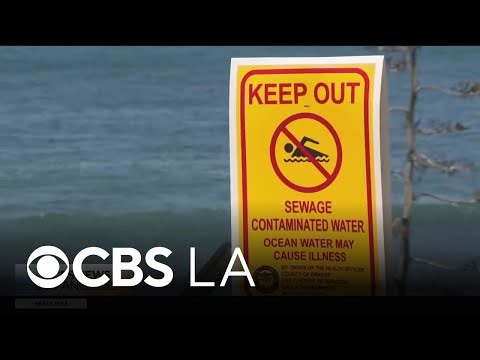 Stretch of beach in Laguna Beach closed due to sewage spill