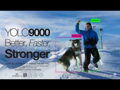 Image Detection Using Yolo 9000 - Better, Faster and Stronger