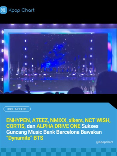 Music Bank Barcelona 2023: Penampilan 'Dynamite' Bersama Semua Artis