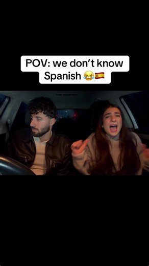 It‘s 100% Vibe and 0% Language 😂😍 @Nereo #fyp #carpool #españa🇪🇸 #spanish #goviral