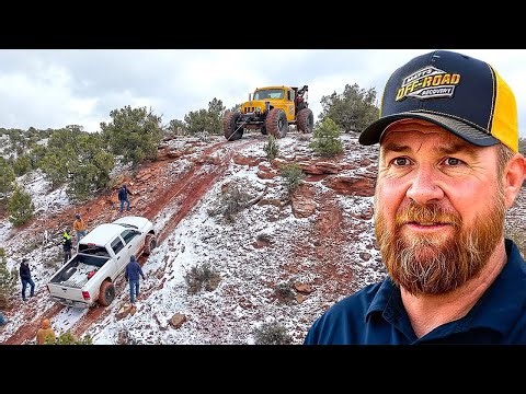 This Ford Is Hanging on the Edge… One Wrong Turn!