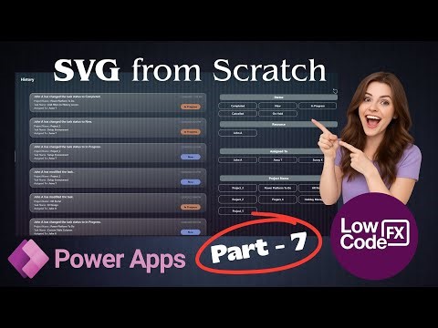 Power Apps UI Magic ✨ SVG From Scratch + Smart Button Filters (Part 7)
