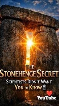 The Stonehenge Secret #Stonehenge #HistoryChannel #Engineering #AncientTech #Archaeology #history