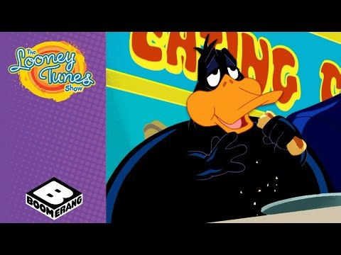 Daffy VS Hot Dog Eating Contest 🌭 | Looney Tunes Show | Boomerang UK