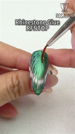 Insane 3D Seashell Cat Eye French Tip Nail Tutorial🐚🏝️ #rosalind #nailart #naildesign #nailinspo