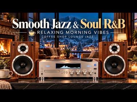 Smooth Jazz & Soul R&B ☕ Relaxing Morning Vibes | Coffee Shop Lounge Jazz