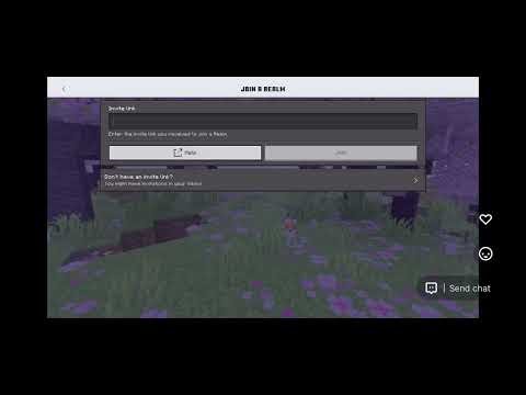 How to join bedrock realms tutorial