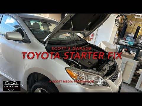The Old "Hit the Starter with a Hammer" Trick - Toyota Matrix/Corola