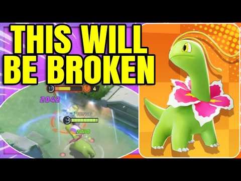 MEGANIUM will BREAK the GAME!! Pre Release Gameplay | Pokemon Unite