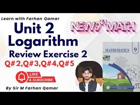 New 9th Class Math Chapter 2 Review Exercise | Q#2, 3, 4, 5 Solved | Class 9 Mathematics