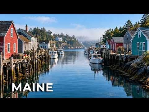 MAINE: The Most Beautiful Places in Maine You'll Ever See | 4K Travel Documentary