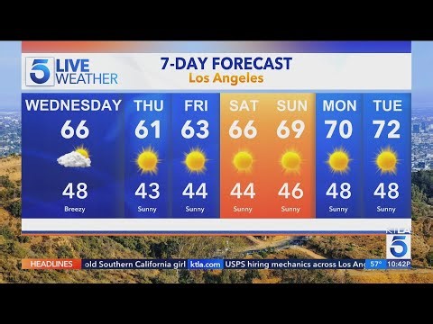 KTLA 5 News Weather Forecast - Tuesday, Jan. 6, 2026