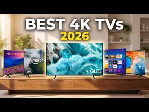 Best 4K TVs 2026 - Top 5 Smart TVs Reviewed! (Samsung Vision AI, Roku & Fire TV)