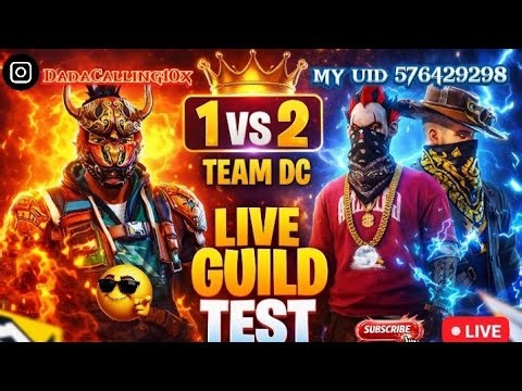 Dada Calling 10x is live! guild test 1v2 team dc