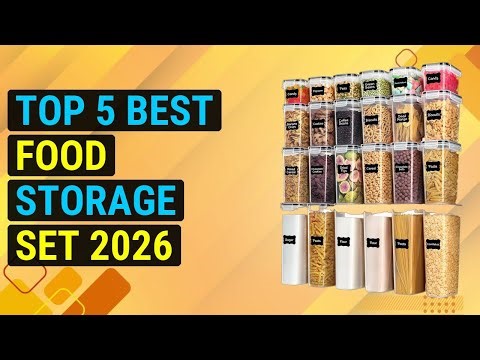 Top 5 Best Food Storage Set 2026 | Ultimate Food Storage Containers