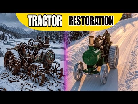 Impossible Restoration || 511 Year-Old Ice Tractor Reborn