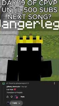Day 19 of cpvp until i get 500 subs!~ #minecraft #pvp