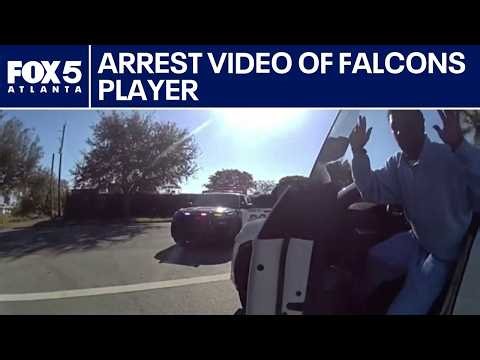 Bodycam from Falcons LB James Pierce Jr.'s arrest | FOX 5 News