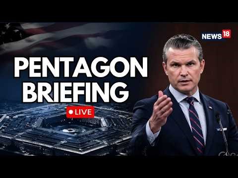 Pentagon Briefing LIVE | US-Iran War Escalates | Strait of Hormuz Crisis & Military Update | N18L