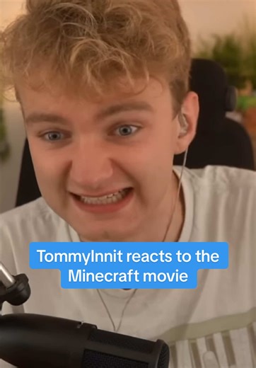 TommyInnit Shares Reaction to Minecraft Movie Teaser Trailer