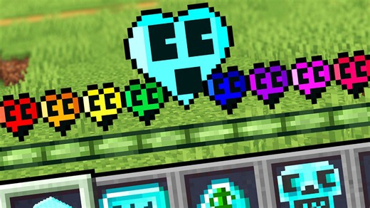 Transforming into a heart to survive the Minecraft world