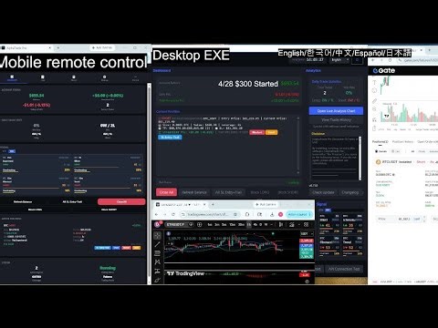 [Live] Crypto Trading Bot Simulation: AlphaTrade Pro 24/7 #BitcoinAutoTrading #TradingBot #Bitcoin
