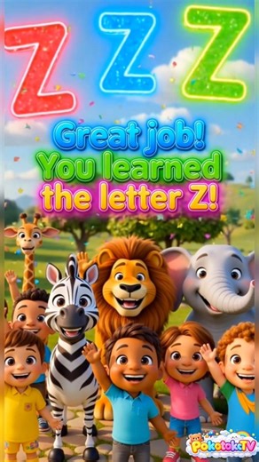 Z is for Zebra | Letter Z Song for Kids | ABC Alphabet Learning Video | Zing Zoom Z Song