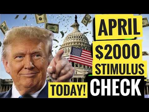 NEW🔥$2000 Stimulus Checks💰ARRIVING Immediately Supreme Court After Ruling?🎉Social Security📈SSI,SSDI✅