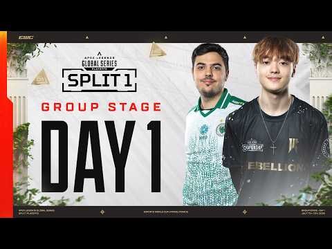 ALGS Year 6 Split 1 Playoffs @ EWC | Group Stage - Day 1 | Apex Legends