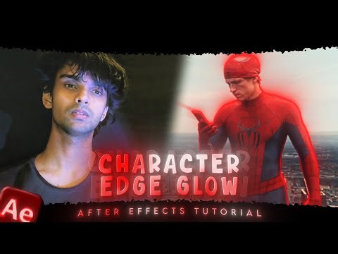 How To Make Character Edge Glow In After Effects