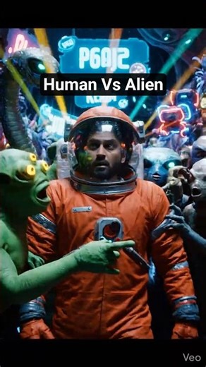 Human Walks Into Alien Market… Everyone FREEZES 😨| Alien Encounter | SciFi | Human Vs Aliens